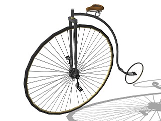 超精细自行车模型(92)